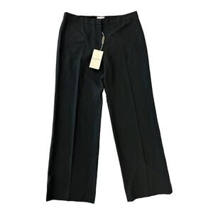 VTG Emporio Armani Trousers Pants Womens Size 46 Green Wide Leg Pleated